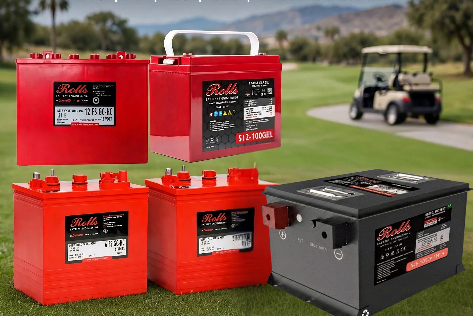 Línea completa de Baterías Rolls Canada — Kindbaja BCS